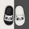 Utilune Sandals de verão panda chinelos para crianças macias fofas 2 6 anos menino e menina Cópia chinesa 7 12 sapatos de bebê 220618
