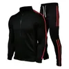 Männer Sets Zwei Stück Set Trainingsanzug Casual Zipper Jacke + Hosen Harajuku Sport Anzüge Frühling und Herbst Trainingsanzug Marke sportswear 220402