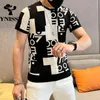 Summer T Shirt Men Breattable Comant Casual Tshirt Letter Printed Oneck Topps Tees Streetwear Social Men Clothing Wei 220622