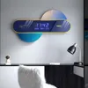 Horloges murales horloge électronique décorative salon maison mode lumière luxe HangingWall