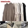 Loose Mens Designer hoodies long sleeve sweater pullover knits hooded sweaters men women hoodie knits sweatshirt