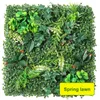 Flores decorativas Wreaths Wall Artificial Boxwood Wall 50 50cm Plants Garden Privacy Fence Screen Background Outdoor Indoor Wedding Party Deco