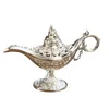 1PC traditionnel évider conte de fées magique Aladdin ing lampe théière Vintage rétro décoration de la maison accessoires 220707