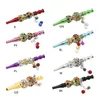 Shisha Mouth Tips Smoking Accessories Luxury Colorful Rhinestone Hookah Nozzle with Pendant Removable Narguile Mouthpiece Cigarette Weeding Horn Holder