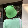 Geniş Memlu Şapkalar Moda Kurbağa Kova Şapkası Kadınlar İçin Yaz Sonbahar Panama Açık Yürüyüş Plajı Balıkçılık Kapağı Güneş Koruyucu Kadın Sunhat Bobwide