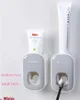 Toothbrush Titular ECOCO Automatic Squeeze Dentífrico Máquina Etiqueta Wall Banheiro Impermeável Esprema Titulares Inventory Atacado