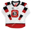 Хоккейные майки Custom Ohl Ottawa 67 Hockey Hockey Jersey 1 Simus Kotyk 2 Noel Hoefenmayer 9 Брендан Белл 51 Брайан Кэмпбелл 30 Дэнни Батточио 89 Саша