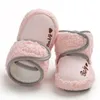 First Walkers Bobora Baby Winter Warm Cotton Shoes Cute Infant Boys Girls Soft Sole Indoor For 0-18MFirst