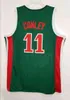 Xflsp # 11 Mike Conley Jr. High School Basketball Jersey Lawrence North Men's Double Stitched Embroidery Jersey Personnalisez n'importe quel nom et numéro