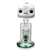 10.5 inches 8arm trees perc hookah 3D carton glass bong dab rigs smoking water pipe Oil Rig Recycler smoke bongs tobacco 14.4 mm joint size cool bong