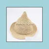 Kızlar ST Şapka Çocuk Büyük Güneş Bahar Bebek El-Dokuma Moda Cadı Spiky Bırak Teslimat 2021 Caps Şapka Aksesuarları Bebek Çocuk Annelik