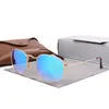 2022 Pilot Aviator Luxusmarke Mode runde Damen Sonnenbrille Glaslinse Metallrahmen 3548 Polygon kleiner Rahmen7039133