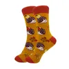 Chaussettes bonneterie femmes Harajuku dessin animé animaux léopard chauve-souris hérisson motif Long Tube drôle heureux décontracté cadeaux vente directe chaussettes