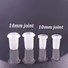 Acessórios para fumantes de 10pcs Redutor de vidro Redutor de 10 mm 14mm 18mm Conversor feminino masculino para cachimbo de água de bongues de vidro Quartz Banger Nail