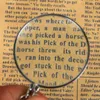 Pendant Necklaces Reading Magnifying Glass Necklace For Women Men Vintage Steampunk Lens Long Chain Jewelry GiftPendant