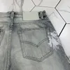 Jeans masculinos de alta qualidade Distressed Motorcycle biker Rock Skinny Slim Ripped hole stripe Fashion bordado cobra Calças jeans