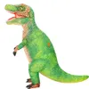 yetişkin yeşil dinozor kostümü