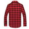 Men Plaid Shirt Camisas Social Autumn Men's Fashion Long-sleeved Male Button Down Casual Check 220322