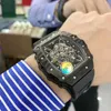 Zegarki Designer na rękę luksusowe męskie zegarek mechaniczny Trendy Unikalny estetyka Wysokiej klasy i silny wygląd RM35-02 Seria SWISS MOV