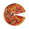 أحزمة السيليكون الحسية محاكاة البيتزا تململ الملوثات العضوية الثابتة البسيطة ألعاب باهتة البوب ​​بوبور البوبور الضغط القلق القلق إزالة الضغط من ألعاب إزالة الضغط