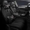 Fundas de asiento de coche especiales para Honda Civic 20 21 22 cojín de asiento de cuero impermeable diseño interno de coche de lujo negro azul