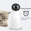 Automatyczne zabawki kota zwiastun interaktywny inteligentny drażnienie lasera LED Zabawny tryb ręczny Elektroniczny ładunek USB 220510