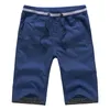 MENS SUMMER CASUAL SHORTS Män rak manlig mode Bomullsstrand Korta byxor Godisfärger plus storlek 5xl 220524