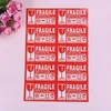 Gift Wrap 40/50/100/240pcs/lot Fragile Warning Label Sticker Up And Handle With Care Keep Dry Express LabelGift