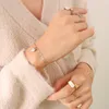 Очарование браслетов Peach Heart Love Bracelet Bracelet Corean Version Campus Girl изящное орнамент для рук для Womencharm Lars22