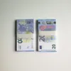 Copy Money Prop Euro Dollar 10 20 50 100 200 500 Party Supplies Fake Movie Money Billets Play Collection 100PCS/Pack785L