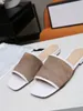 2022 Syndal Slides Paris Paris Luxurys Designers Flats Slippers Fashion Summer Flip Flip Flop