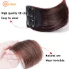 Meifan Synthetic Invisable Natural Fluffy Hairpieces Clip In Hair Extensions False Pad High Pieces For Women13979954386676