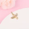 Shine Gold Metal Plated Key That Can Fly Dangle Pendant Charm Bead For European Pandora Jewelry Charm Bracelets