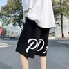 Shorts pour hommes Lettre Imprimer Basic Shorts décontractés pour hommes Tendances de la mode d'été Plus Size Vêtements Adolescents Baggy Pantalons courts Harajuku Streetwear T220825