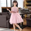 Robe Pour Filles Sans Manches Filles Princesse Robe Enfants Robe D'été Enfants Adolescentes Vêtements 6 8 10 12 13 14 Année G220428