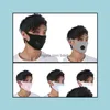 ADT Kids Ice Silk Breathing Vae Mask Anti-Doust Justerbara ansiktsmasker Kamouflage Washable Återanvändbar GGA3539 Drop Delivery 2021 Designer Housek