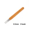 Crochet Hook Needle Hair Weaving Needle For Braids Knitting And Crochet Needles For Jumbo Braiding Twist