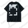 Off T-Shirts Sommer Neue Männer Kurze Mode Marke und Frauen Graffiti Print Bottom Shirt Halbarm T-shirt Gedruckt Brief Zurück 4BA3