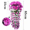 Dekorativa blommor kransar Violet Artificial Flower for Party Decoration Weddi 220823