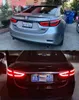 Car Goods Taillights Assembly For Mazda 6 Atenza 2013-20 19 LED Taillights Rear Lamp Dynamic Turn Signal Highlight Upgrade