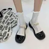 فستان أحذية عتيقة الفتيات ماري جينس الأزياء البريطانية Zapatillas Mujer 2022 الصيف لوليتا لؤلؤة منصة السيدات 220516