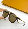 마스코트 0937 클래식 인기있는 선글라스 레트로 빈티지 반짝이는 금 여름 유엔 스타일 UV400 안경 상자와 함께 제공