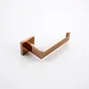 Bathroom Accessories Toilet Paper Holder Polished Rose gold Towel Hooks Stainless Steel Bedroom Wall Mount Bath Hardware Sets 220812