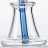 Dritto Perc Narghilè Bong a forma di palla Tubi d'acqua in vetro inebriante N fori Percolatore Oil Rigs 14mm Altezza Piccolo Mini Dab Rig con ciotola 7 pollici