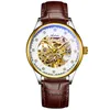 Orologi da polso Orologio da uomo Scheletro Automatico Meccanico Oro Vintage Uomo Orologi da uomo Top Brand LuxuryOrologi da polso