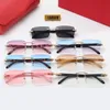 Klassische Sonnenbrillen für Männer Frauen Buffalo Horn Brille Rahmen neueste Farbe Anti Ultraviolett Objektiv Augenschutz Modem Mann Fahrt Schatten 7Kolor erhältlich