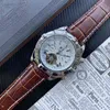 Lyxklockor för män mekanik armbandsur mode affärs Centennial fågel stor svänghjul automatisk mekanisk klockdesigner