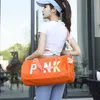 Ny Pink Travel Bag Sports Fitness Bright Piece Portable Single Room