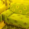 Krzesło Covers Fyjafon Sofa Cover Chenille Jacquard Slipcover Dekoracyjna kanapa do mycia mebla Ochraniacza