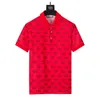 Summer Designer Man Polo Shirt Fashion Casual Letter Print Lapel Neck Solid Men Polos Sport Beach Breathable Short Sleeve T shirt M to 3XL size Clothing